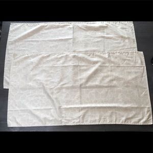 Tommy Bahama King 2 Pillow Shams Neutral Geometric